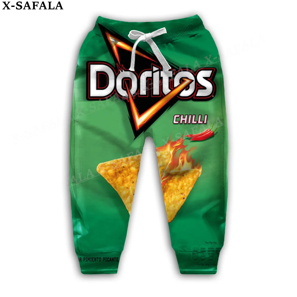 Novità Fiches Divertenti Takis Food Pantaloni Con Stampa 3D Pantaloni Sportivi Per Bambini Pantaloni Lunghi Con Coulisse Pantaloni Sportivi Primavera 