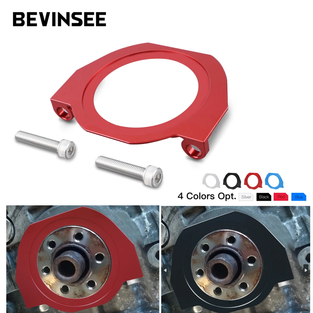 Crankshaft Seal Serpentine Belt Guard for BMW N54 N55 N52 S55 M2 M3 M4 128i 328i 528i 335i 135i Car Accessories crank seal guard