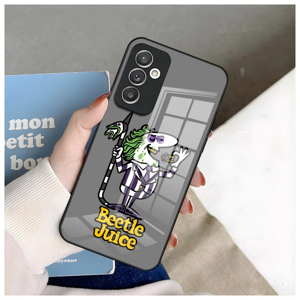 thumbnail image 1 of B-Beetlejuices Handbook Phone Case for Samsung S24 Ultra S23 Fe S22 S20 S21 Galaxy A54 A34 A24 A53 M54 Note 20 Glass Cover, 1 of 5