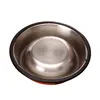 Cat Food Bowl Stainless Steel Kitten Cat Feeder Water Bowl With Non-Slip Rubber Base Small Pet Bowl Cat Accessories Pet Supplies 6