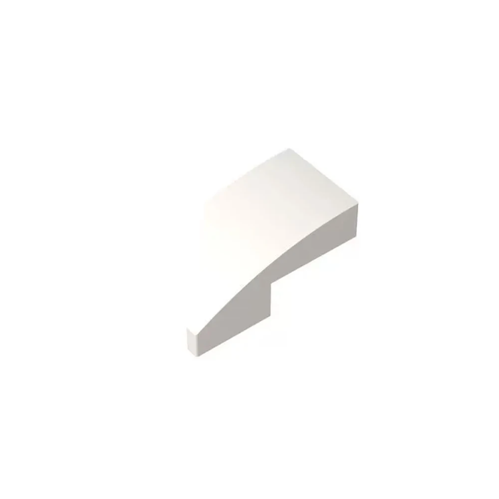 60개 29119 웨지 2x1x2/3 스터드 노치 우측 브릭 조립 컬렉션 대량 모듈형 장난감, 테크니컬 MOC 빌딩 블록용
