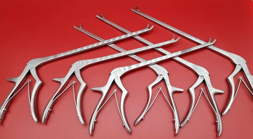 

spine Orthopedic instrument medical spinal neurosurgery 260mm gun nucleus pulposus forceps nucleus pulposu extractor bone biting