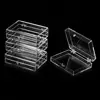 Acrylic Transparent Box Lid Jewelry Candy Storage Box Badge Commemorative Coin Storage Box Personal Postcard Box Home Accessory 2