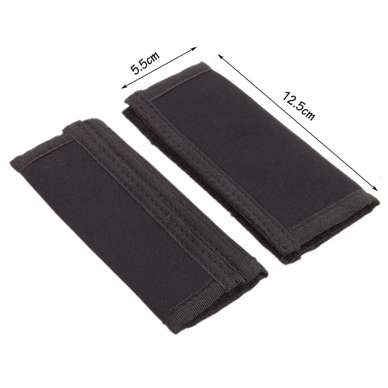 New Baby Stroller Accessories Carriage Front Handle Pram Black Neoprene Magic Tape Bumper Bar Cover stroller accessories 2pcs/Pair
