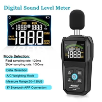 Digital Sound Level Meter 30~130dB Max/Min Professional Sonometer Noise Tester  Noise Decibel Measuring Meter with Bluetooth APP 1