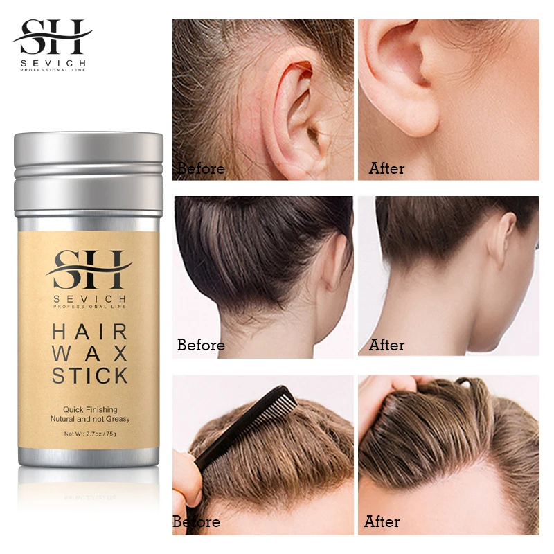 Hair Wax Stick Professional Broken Hair Artifact Wax Stick Gel Cream Non-Greasy Style Hair Stick ﻿Styling Hair Frizz Fixed Wax 6