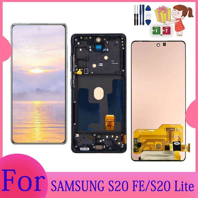 Écran tactile LCD AMOLED, pour Samsung Galaxy S20 Fan Edition G780F G781F S20  FE 5G S20 Lite, nouveauté - AliExpress