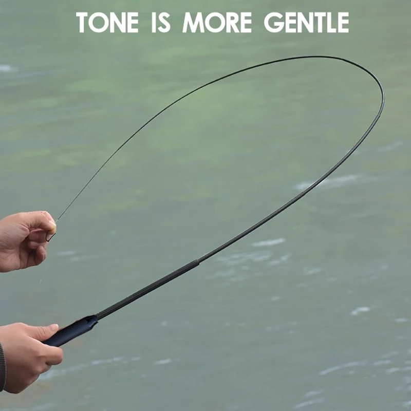 1-2.2M Mini Winter Outdoor Ice Fishing Pole  Telescopic Fishing Rod Portable Folded Fishing Rod for shrimp