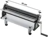 Roller Machine with Hand Crank - Pasta Maker, Dough Features Non-Stick Rollers with Thickness Co 3