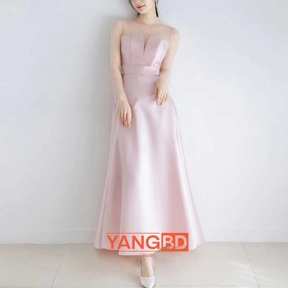 

Evening Dress Women Full Sleeves For Wedding Party Formal Evening Birthday Party Dress Graduation Ceremony Prom Dress 2024