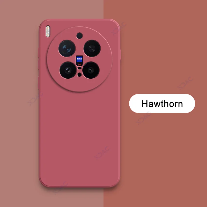Enhanced Liquid Silicone Square Phone Case - Soft Candy Fashion Cover