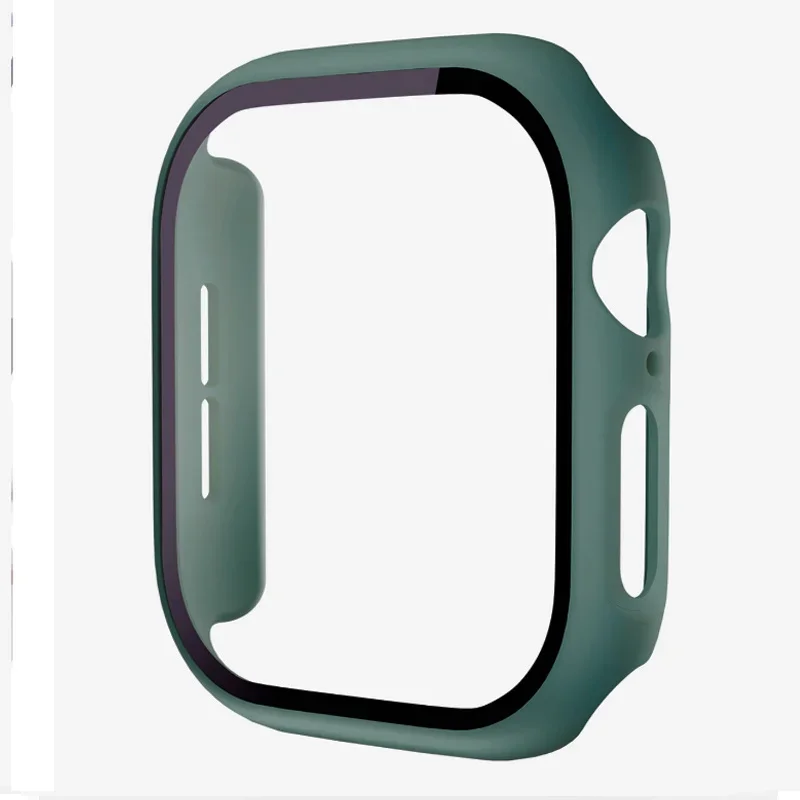 Premium Matte Hard PC Bumper with Tempered Glass Screen Protector