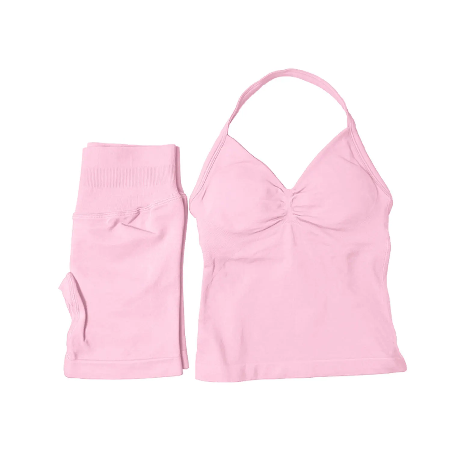 Ensemble Yoga 2 Pièces Short Femme