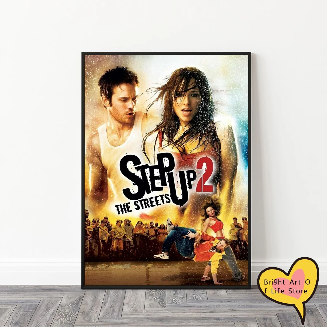 

Step Up 2 The Streets (2008) Movie Poster Cover Photo Print Canvas Wall Art Home Decor (Unframed)