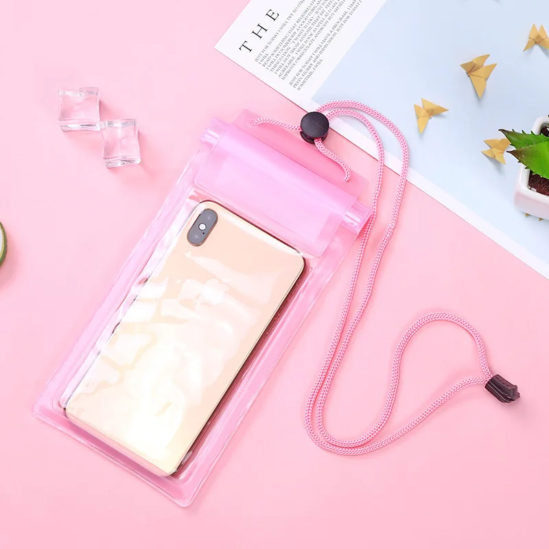 Universal Waterproof Bag for SUP Surfboards - Transparent Underwater Protective Phone Case