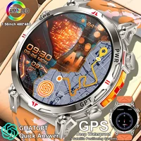 2025new GPS Sports SmartWatch T-Rex3 for Men And Women with ChatGPT Assistant Compass Heart Rate 3ATM Waterproof Fitness Tracker