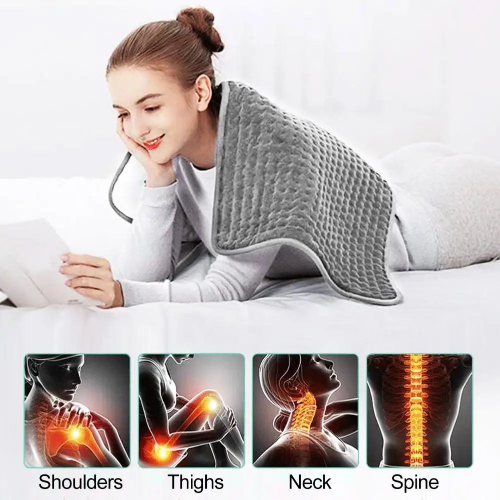 Body Warmer Pad Heat Therapy Blanket Machine Timing Function Auto Shut-Off  Plush Winter 6 Fast Heating Settings Electric - AliExpress