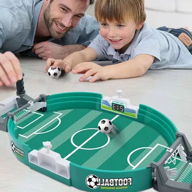 Mini jeux de baby-foot, jeu de Table pour fête de Football, Double  bataille, jeu de Football de bureau, Portable, jouets de Table interactifs  pour parents et enfants - AliExpress