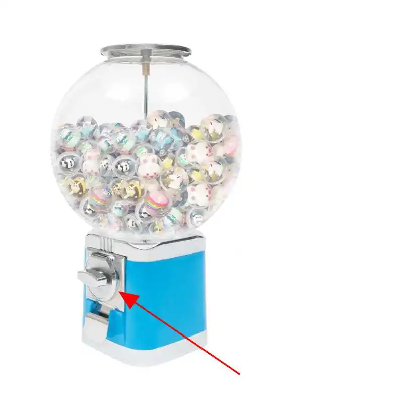 Description Picture 2 of itemCapsule Ball Toy Vending Machine Coin Acceptor Coin Mechanism For Bouncy Ball Gum Ball Capsule Toy Candy Dispenser Vending