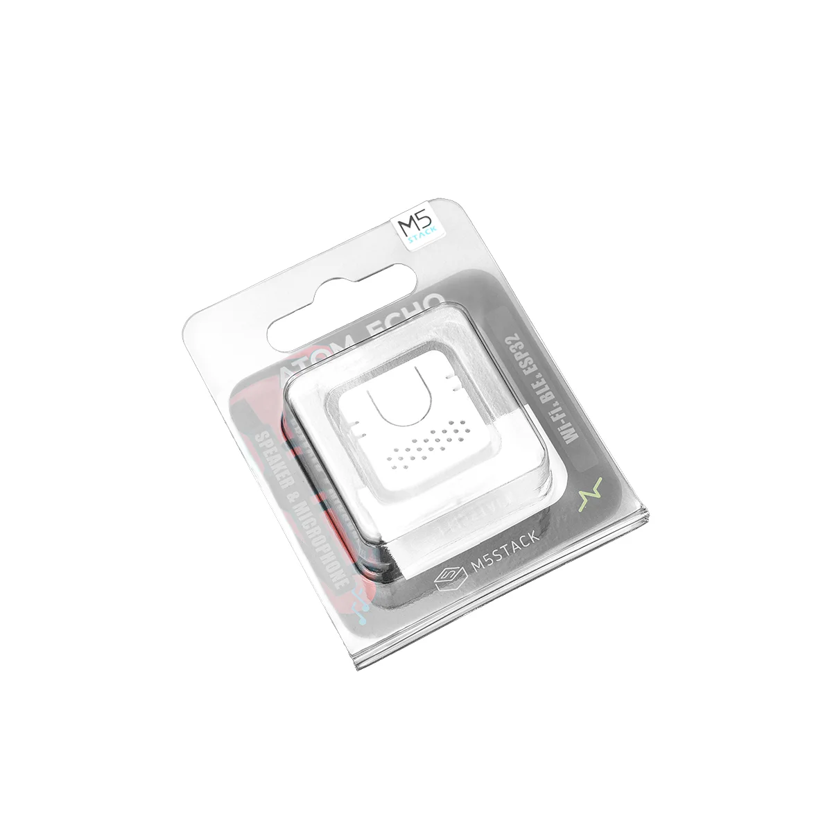 M5Stack Official ATOM Echo Programmable AI Smart Speaker with Built-in ESP32 Bluetooth WiFi Internet of Things Development Kit