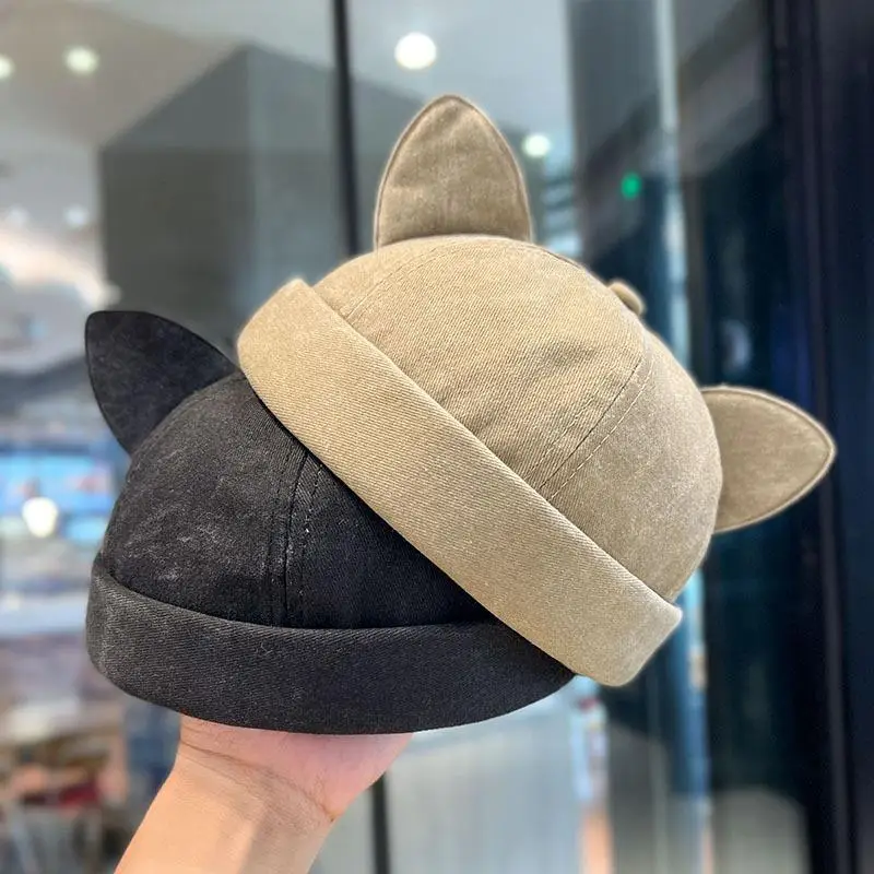 Brimless Hats Docker Cap Skull Beanie Sailor Cap Worker Hat Brimless Hats Docker Cap Skull Beanie Sailor Cap Worker Hat