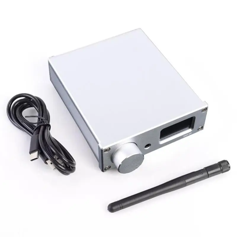 D08B Professional Double ESS9038Q2M Dacs HiRes USB 디코더 호환 5.4, LDAC aptXHD 및 다중 입력 지원