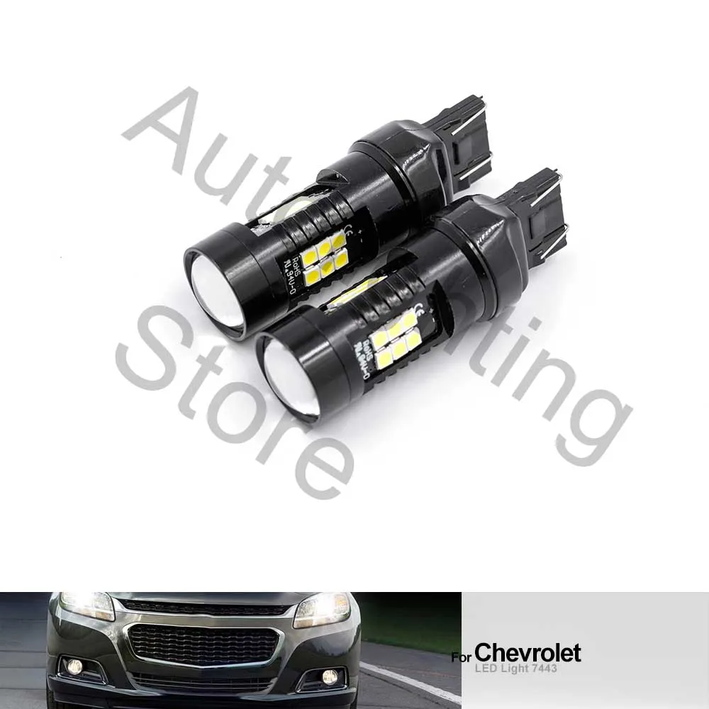 Feux de jour pour voiture, ampoules pour Dacia Duster HS I Logan L52/K52  Mk2 MCV 7443 T20 W21/5W Canbus DRL DLRs - AliExpress