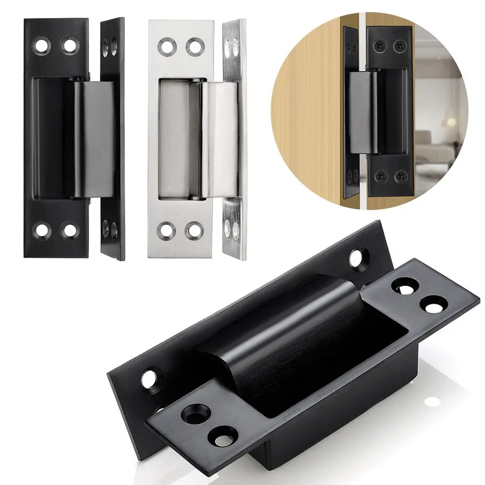 Hardware Stainless Steel Invisible Cross Door Hinge Window Accessories Hidden Hinges Furniture Supplies