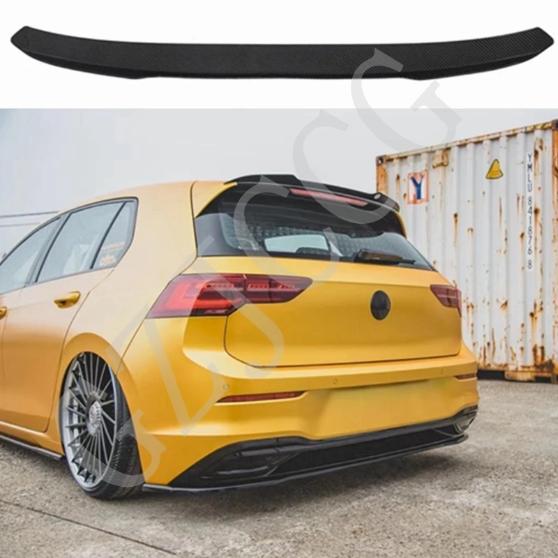 

for Volkswagen GOLF 8 MK8 spoiler 2020 2021 GOIF8 spoiler high quality ABS material car rear wing color rear spoiler