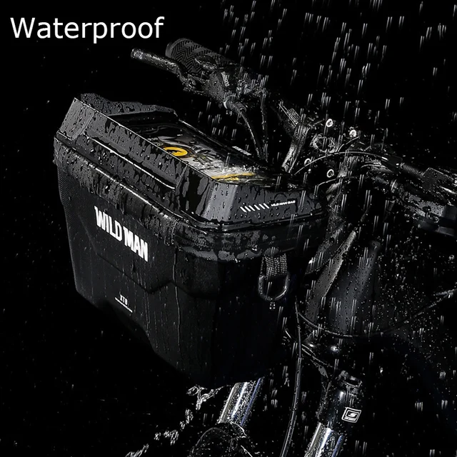 와일드 맨 스쿠터 헤드 핸들 백: 자전거와 스쿠터 라이딩을 위한 필수 액세서리