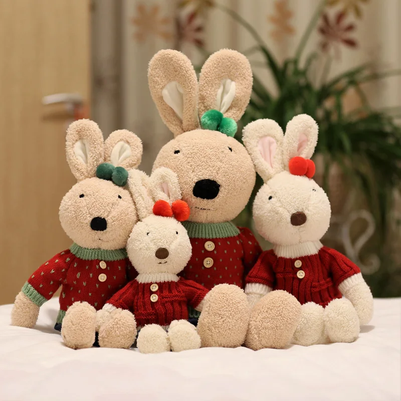 Doll Clothes for Le Sucre Rabbit Plush Toys Denim Dress Sweater Accessories for Stuffed Dolls Gifts Children 30cm/45cm/60cm plush doll accessories,doll clothes accessories,doll clothes,doll accessories
