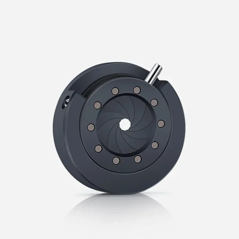 Optical Iris Diaphragm Module Adjustable Manual Aperture M4 Bracket 1-12mm Optional for Microscope Camera Laser optical iris aperture diaphragm