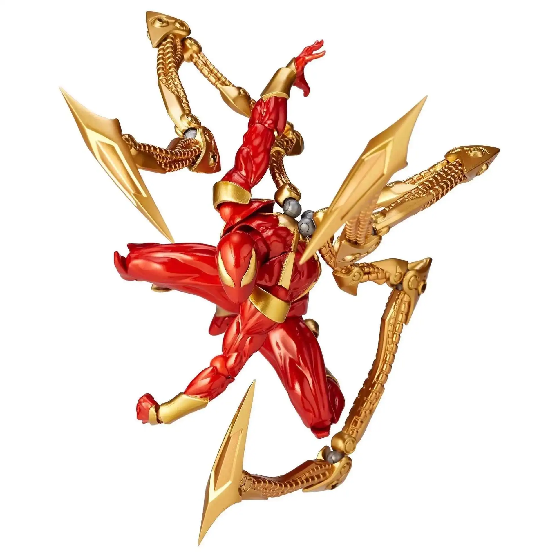 Kaiyodo Revoltech Amazing Yamaguchi Iron Spider-Man Action Figures