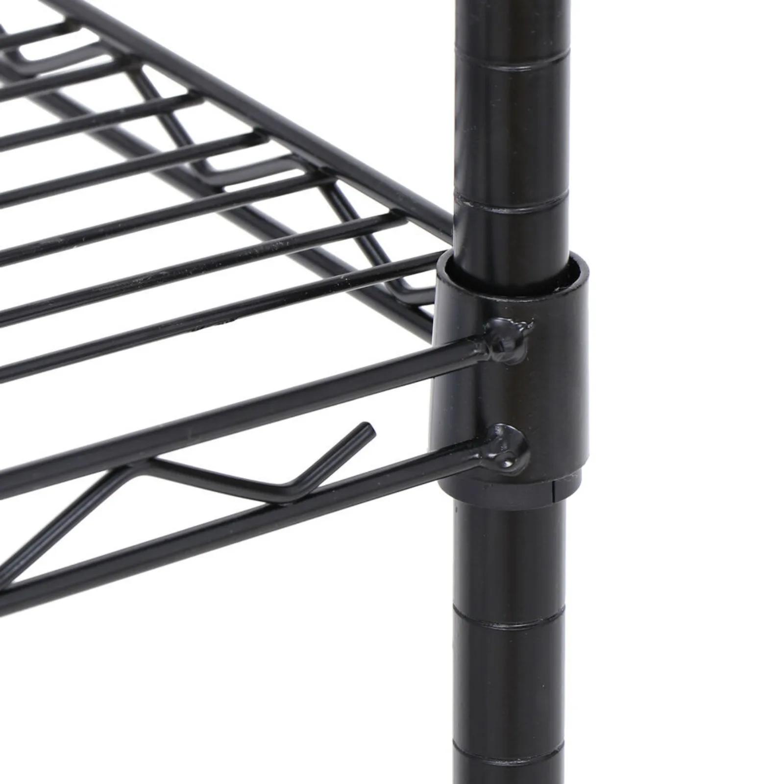 US 3/4/5-Tiers Metal Storage Rack Wire Shelving Unit Heavy Duty Storage Shelves