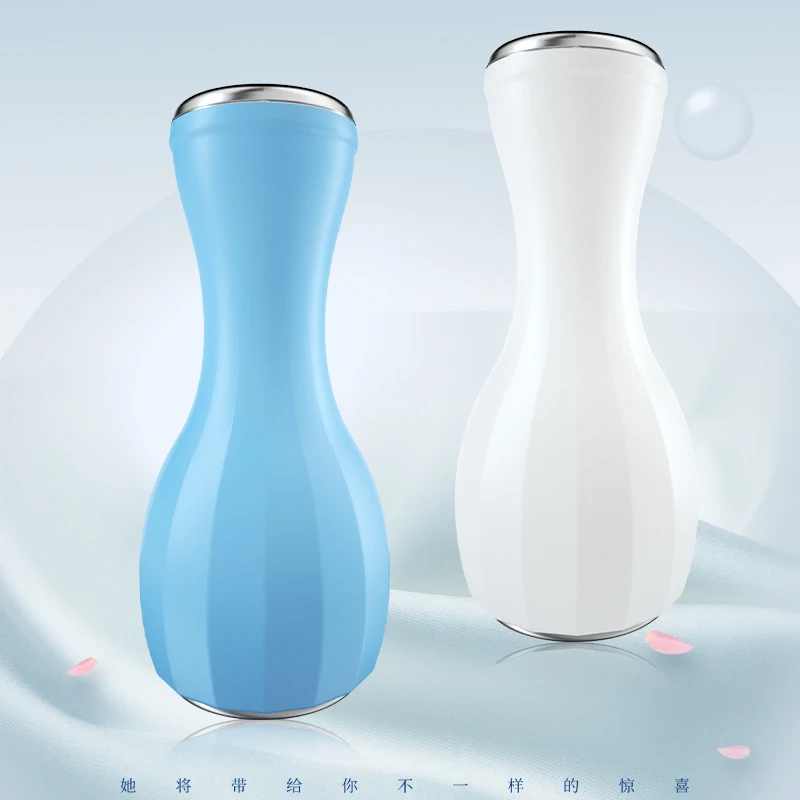 

Handheld Metal Face Skin Cooling Rejuvenation Ice Cryo Physical Cryogenic Derma Roller