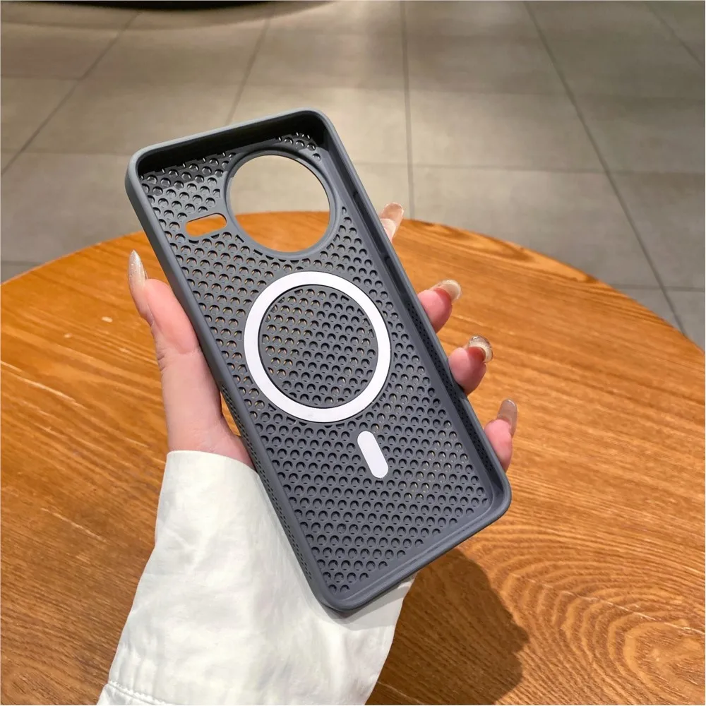 Breathable Cooling Heat Dissipation Case with Magsafe Compatibility