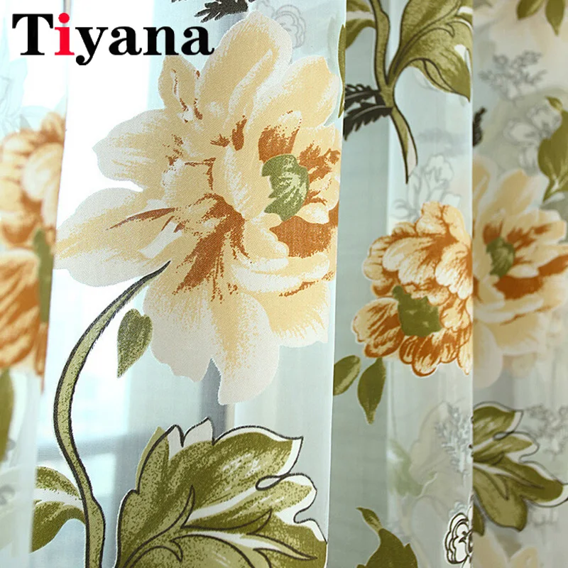 Sheer Tulle Curtain For Bedroom Living Room Kitchen Windows