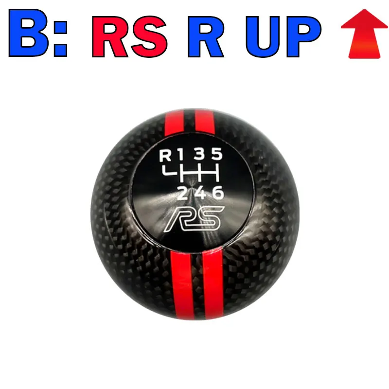 Pookknop Hoofd Voor Ford Voor Focus Voor Fiesta RS ST Auto Pookknop Hoofd Voor Ford Voor Focus Voor Fiesta RS ST Auto