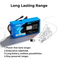 Nouvelle batterie lithium-ion 36V 18650 10Ah 15AH 20AH 30AH 10S 2P 3P 4P 6P adaptée aux scooters 100-1500W et autres moteurs BMS 2
