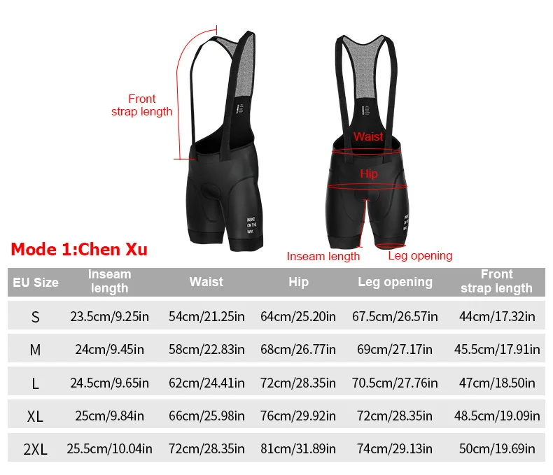 Description Picture 4 of itemINBIKE Men's MTB Cycling Bib Shorts Bike Riding Pants Man Professional Bicycle Shorts for Men Road Bike Mountain Cycling Clothes