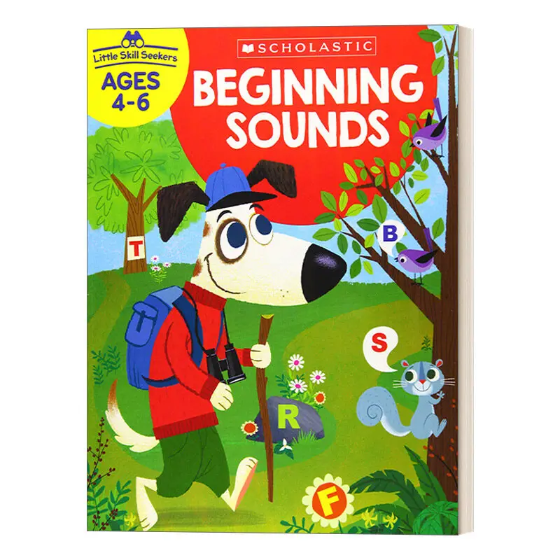 

Milumilu Little Skill Seekers Beginning Sounds Children's Exercise Book Original English Books