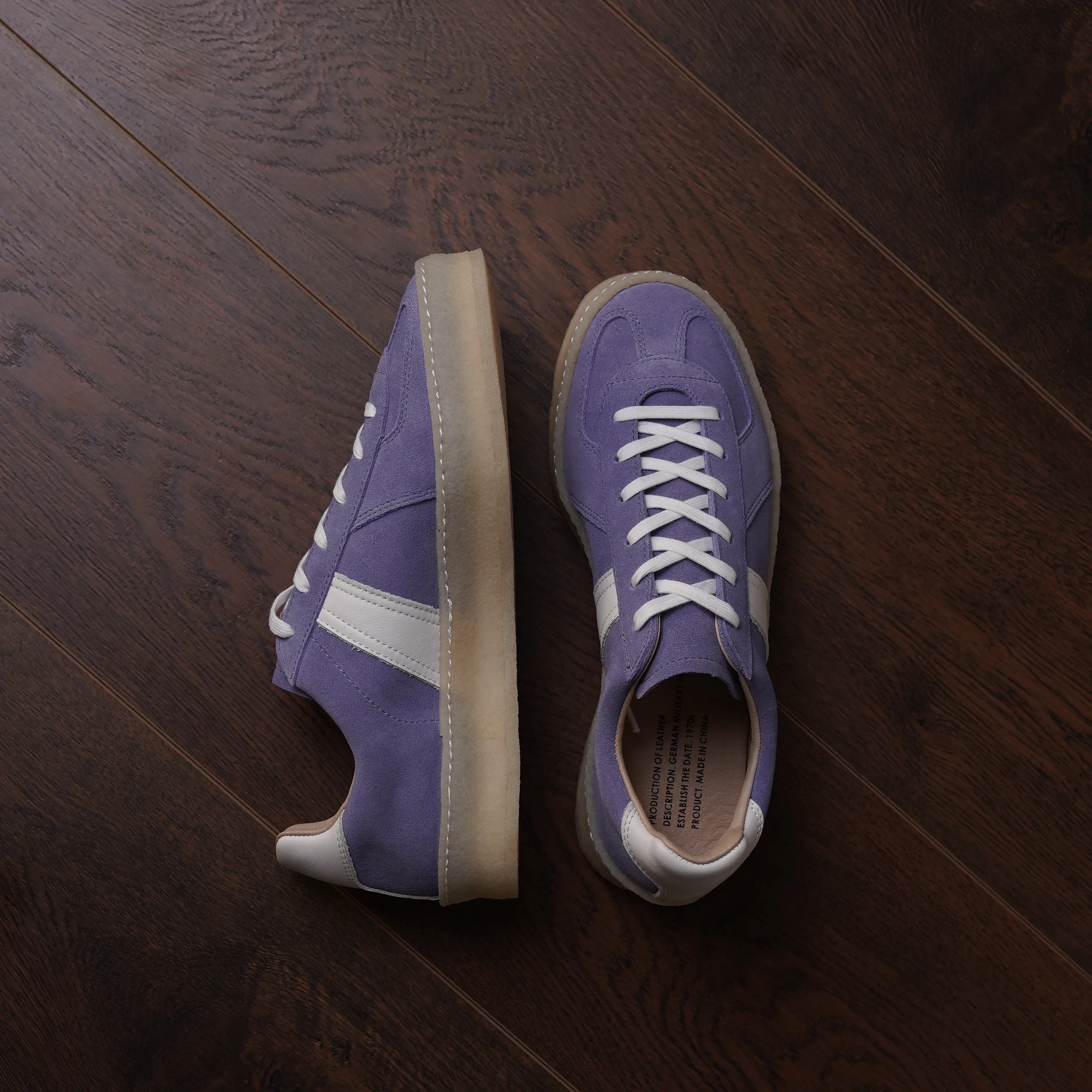 【MODERNIF】German army sneakers NEW GENUINE German Army Bundeswehr Vintage Leather Trainers