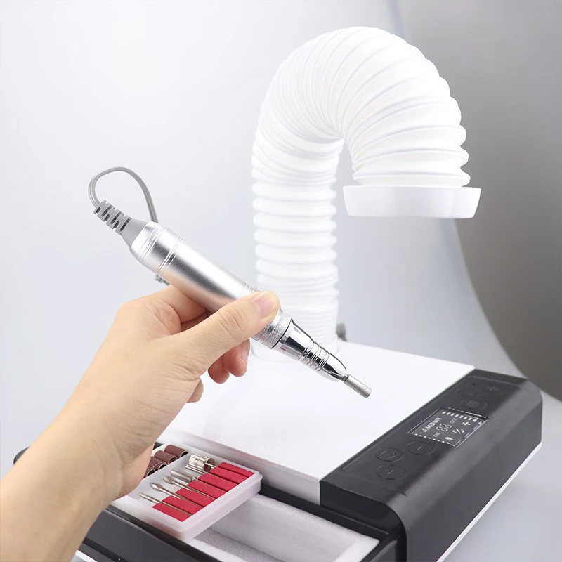 65W 강력 네일 먼지 수집기 진공 청소기 매니큐어 페디큐어 살롱 먼지 흡입 제거기 네일 아트 도구