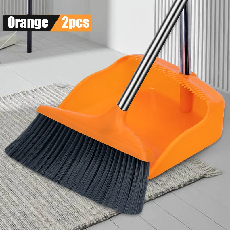 Floor Cleaning Broom Sets Hand Home Products Dust Squeeze Mop Sweeper  Dustpan Grabber Brush Wiper Garbage Kitchen Toilet House - AliExpress