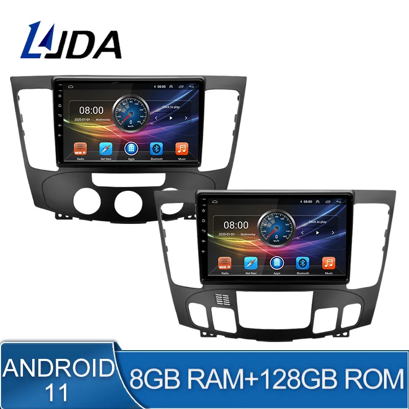 

8G+128G DSP Android 11 Car Multimedia Player For Hyundai SONATA NFC 2009 2010 2 Din Car Radio GPS Navigation Stereo WiFi Carplay