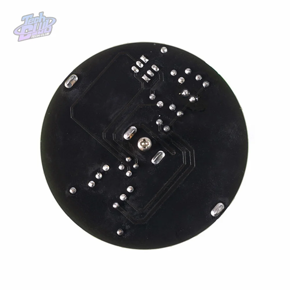 LED Rotating Gyro Cover Flashing Lights DIY Kit Light-emitting Diodes Module Electronic Welding LED Module