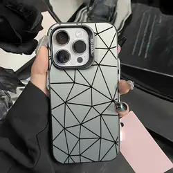 Silver IMD Phone Case Cover for Spark20 Pro Plus (BK - CYK0803)