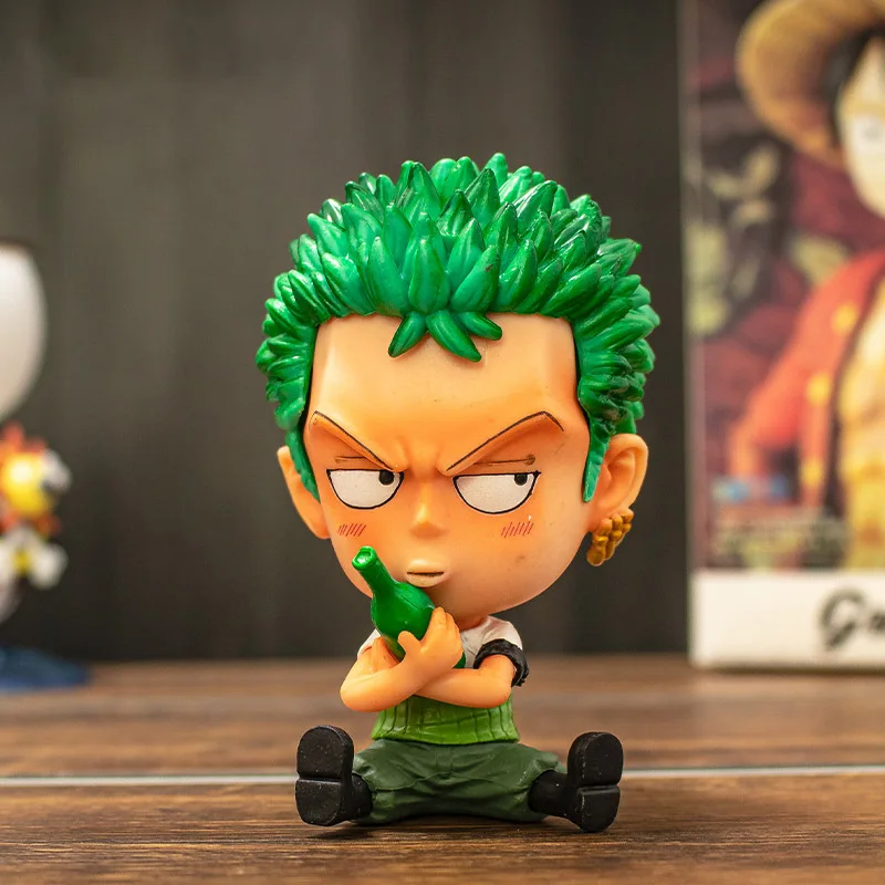 

Фигурки героев мультфильма, 9 см, ПВХ Модель GK Luffy Zoro Sanji Nami FRANKY Hancock Usopp Robin, кукла, украшение для комнаты, игрушки для детей