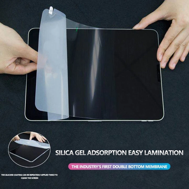 Soft TUP PET Film for IPad Air 4 5 10.9 10th gen Pro 11 2022 Tablet Screen Protector Film for iPad 10.2 9th 8th 7th Mini 6 5 4 3 4