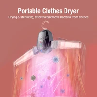 Electric Clothes Dryers Portable Household Clothes Dryer Shoes Overheat Protect Garment Dryer Machine Foldable for Home Travel 2